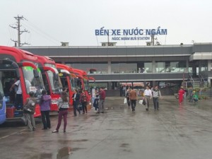 Lộ trình 5 tuyến xe từ Bến xe Nước Ngầm đến Hàm Yên