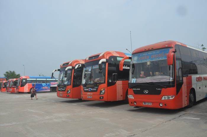 Lộ trình 5 tuyến xe từ Bến xe Nước Ngầm đến Quảng Ngãi