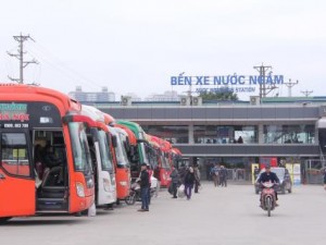 Lộ trình 5 tuyến xe từ Bến xe Nước Ngầm đến Yên Mô